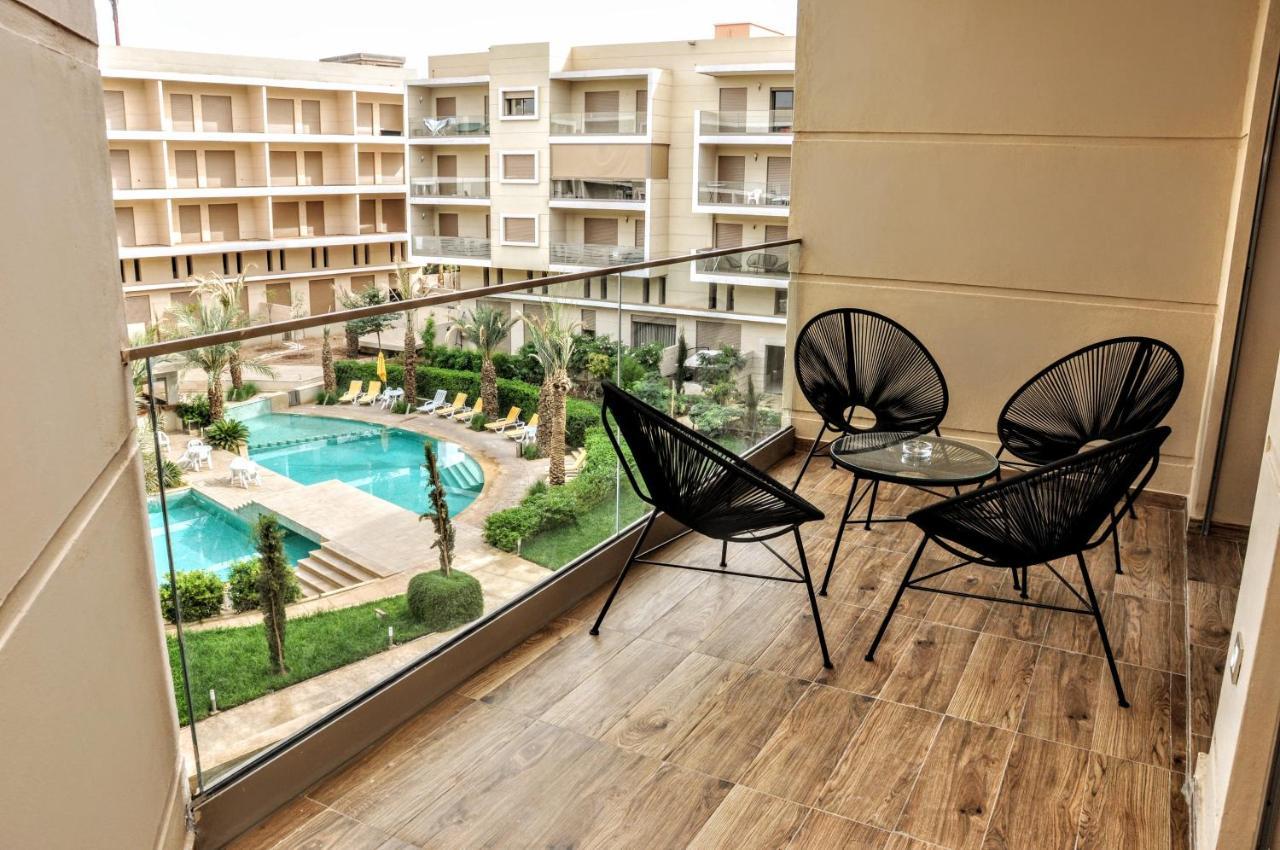 Royal Deluxe Diamond - Marrakech, Luxe Pool View Apartman Marrákes Kültér fotó