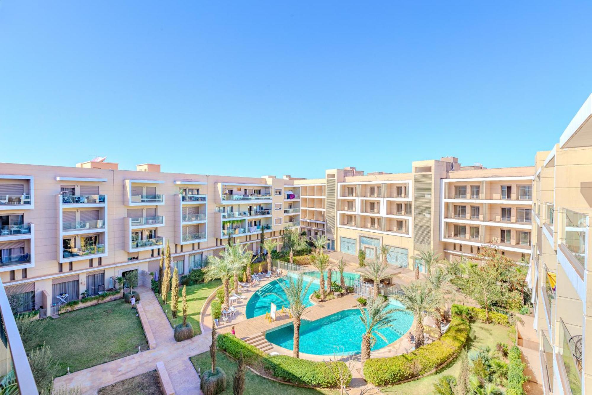 Royal Deluxe Diamond - Marrakech, Luxe Pool View Apartman Marrákes Kültér fotó